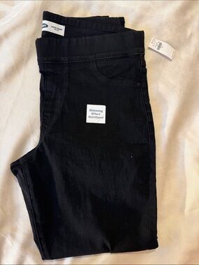 Old Navy Black Stretch Waistband Jeans